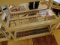 (2) Poly 4 Shelf Units
