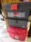 (3) Poly Storage Boxes