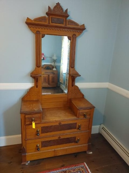 Antique Victorian Country Double Bedroom Set