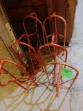 (6) Wall Mount Saddle Racks