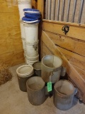(7) Insulated Thermo Stall Buckets Covers