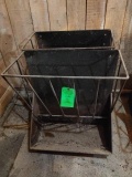 (2) Wall Mount Hay Feeders
