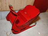 Antique Painted Sleigh