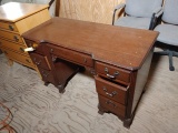 Mahogany Pedestal Desk