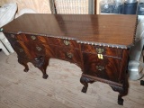 Huntley Furniture Walnut & Mahogany George II Style Sideboard