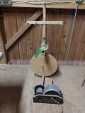 Lovet Spinning Wheel & Lovet Jr. Hand Crank Wool Karting