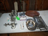 Pewter & Silver Plate Lot