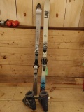 (2) Sets of Skis & Pair of Ski Boots