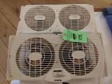 Pair of In/Out Window Fans