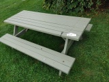 6' Painted Picnic Table