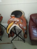 Ornate Hand Tooled Leather 16