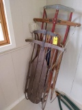 (2) Vintage Runner Sleds