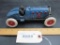 Unmarked Cast Iron Vintage Blue Race Car
