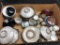 (50) +/- pieces of Japanese Studio Pottery and Lacquer Ware