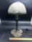 Handel Style Lamp Base with Graduated Bead Shade