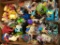 Large Flat of Happy Meal Toys, Many in Bags