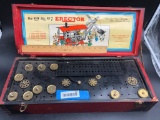 Wooden Cased A. C. Gilbert Erector Set