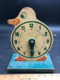 Playskool Wooden Duck Clock