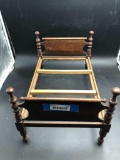 Victorian Four Poster Doll Bed w/ no Linens