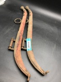 Pair of Horse Hames in Old Red Paint