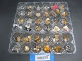 (40)+ Pairs Costume Jewelry Earrings