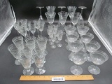 (40) Piece Quality Crystal Stemware Set