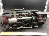 Plastic Bachmann 4-Piece Train Set Loco #9600 w/ Tender and Two Cars