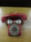 Vintage Gong Bell Mfg. Co. Speed Phone Painted Tin Toy Telephone