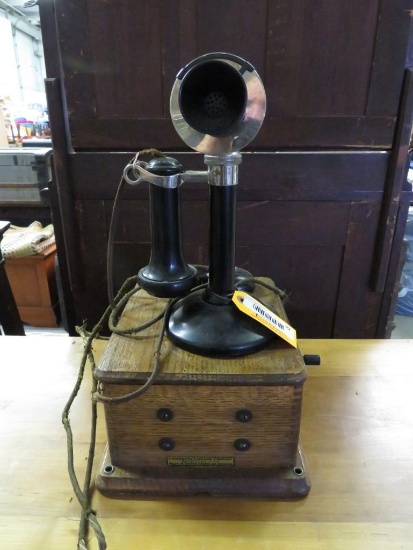 Antique Stromberg-Carlson Candlestick Telephone