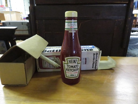 Vintage Heinz Ketchup Bottle Novelty Telephone