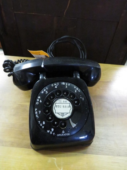 Vintage Automatic Electric Desk Telephone