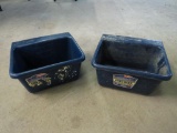 (2) Fortex Animal Feeders