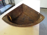 Antique Cast Iron Corner Animal Feeder