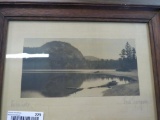 Antique Fred Thompson Photograph of Echo Lake