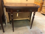 Sheraton Style Mahogany Game Table