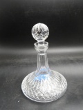 Waterford (?) Crystal Ships Decanter