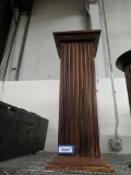 Hardwood Reeded Column Stand