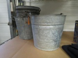 (6) Galvanized Pails