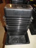 (13) Cambro & Rubbermaid Poly Inserts