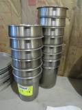 (14) Asst. Round Stainless Steel Insets