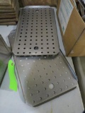 (2) Stainless Steel Perforated Liners