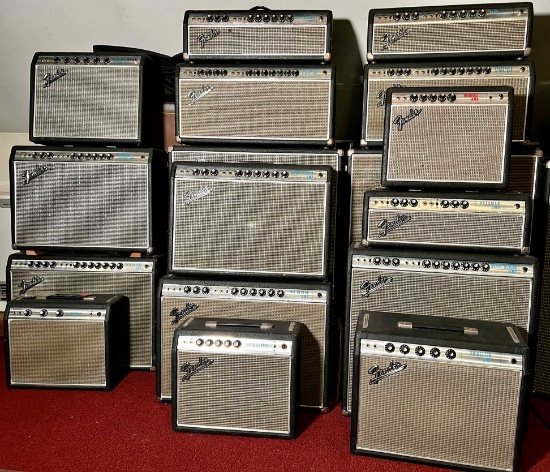 (1389) 1968 Fender Amp Collection