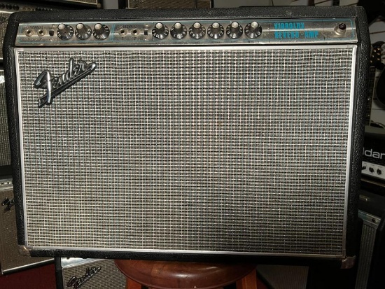 1968 Fender Vibrolux Reverb 2x10 Amplifier AA864