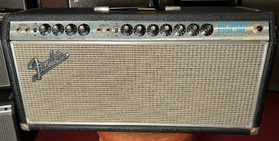 1968 Fender Dual Showman Reverb TFL5000D Amp Head