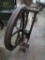 Antique Foot Operated Drive Wheel