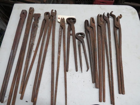 (10) Blacksmith's Tongs