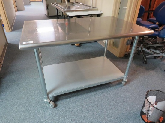 Advance Tabco Roll Around Stainless Steel Table
