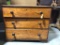 Pine 3 Drawer Dresser