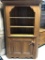 Country Pine Corner Cupboard