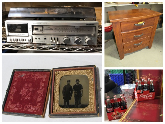 (1398) Antiques, Collectibles & Electronics
